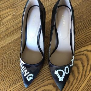 Aldo heels. Size 7